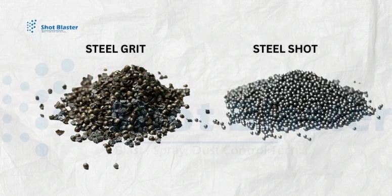 Difference between Steel Grit and Steel Shot
